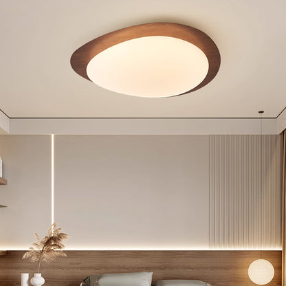 Bedroom Light Nordic Original Wood Grain Color Ceiling Light Modern Creative LED Lighting