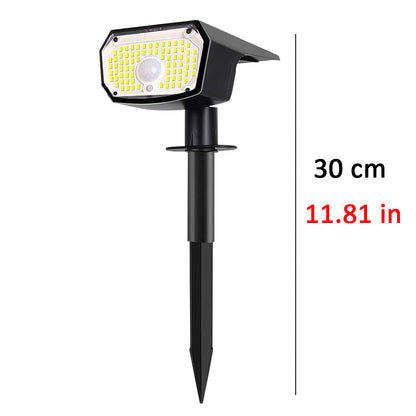76LED Solar Lights Outdoor Waterproof Solar Landscape Lights for Lawn Pathway Walkway Yard Garden Decorative Lighting