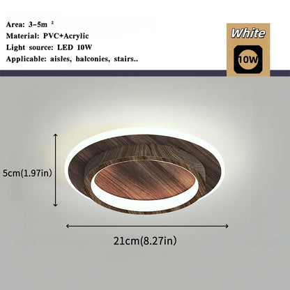 Modern Minimalist LED Ceiling Light Creative Decor Lighting Fixture Staircase Aisle balcony Luxury Ceiling Lamp