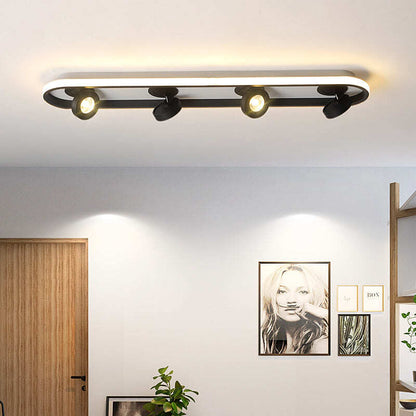Simple Multi Head Spotlight Living Room Corridor Porch Ceiling Lamp Energy Saving LED Lamp Combination Ceiling Lamp