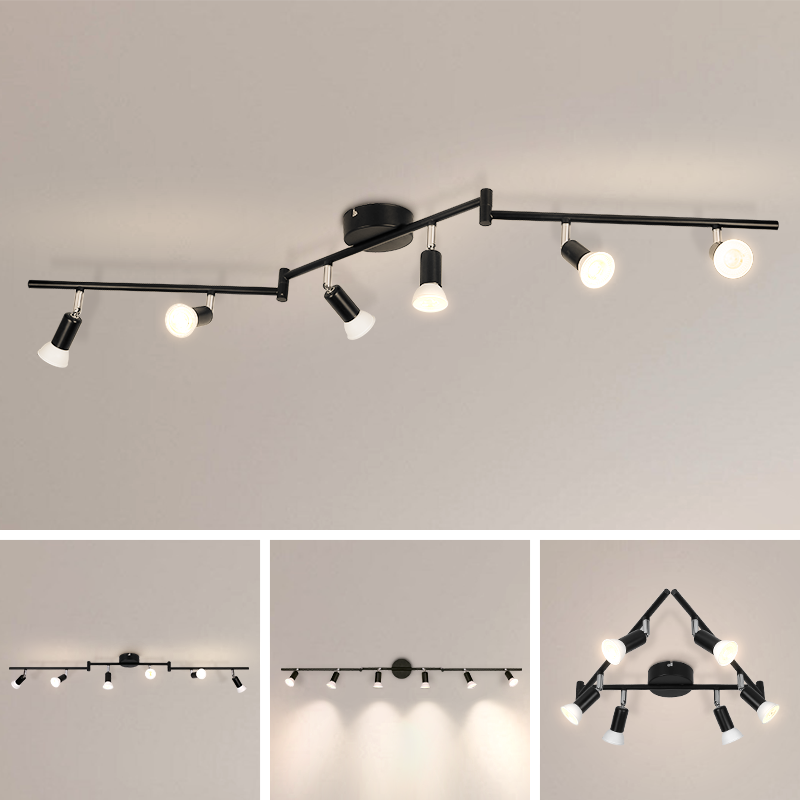 GU10 Modern Led Light Ceiling Lamp Led Ceiling Spotlights Living Room Light Fixture Indoor