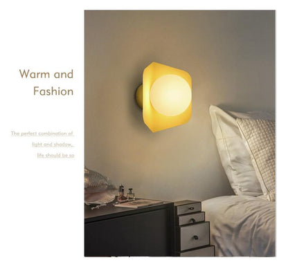Creative Ceiling Lamp Contracted LED Glass Iron Indoor Light Decorate Lighting Restaurant   Modern Light Fixture