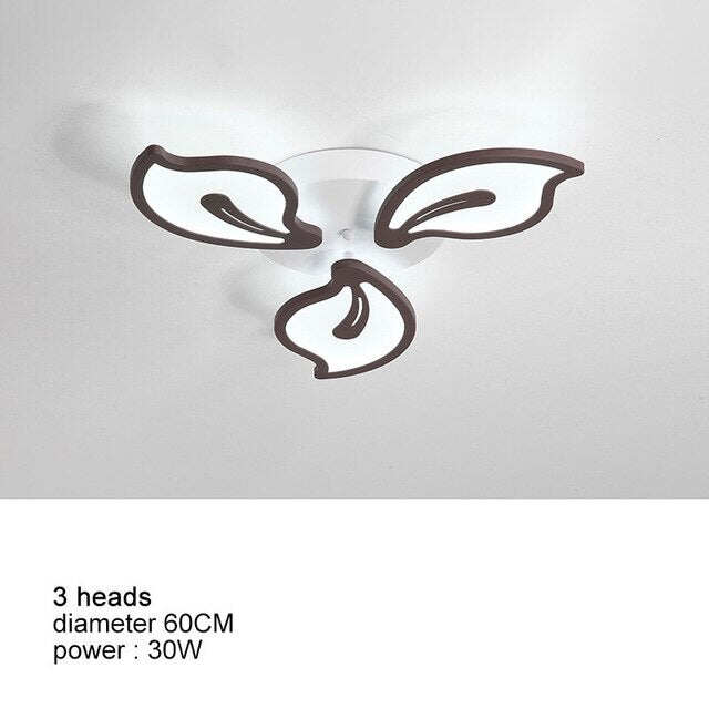 Modern LED Ceiling Lights For Living Room Acrylic Bedroom Lamp Home Decor Plafon Kitchen Fixtures With Remote Dimmable