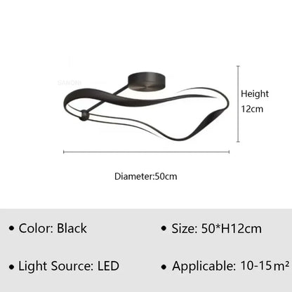 Modern LED Ceiling light Chandelier For Bedroom Living Dining Room Restaurant Nordic Luxury Home Decor Lighting Fixture Luster