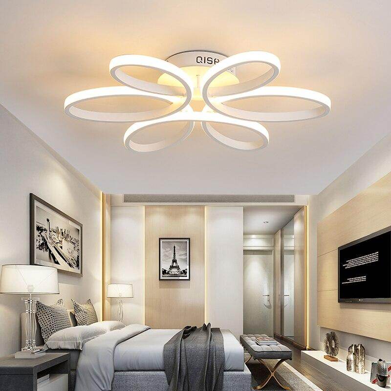 Modern Led Chandelier Ring Chandelier For Living Room Chandeliers Lustre Luminaria Chandelier Decoration