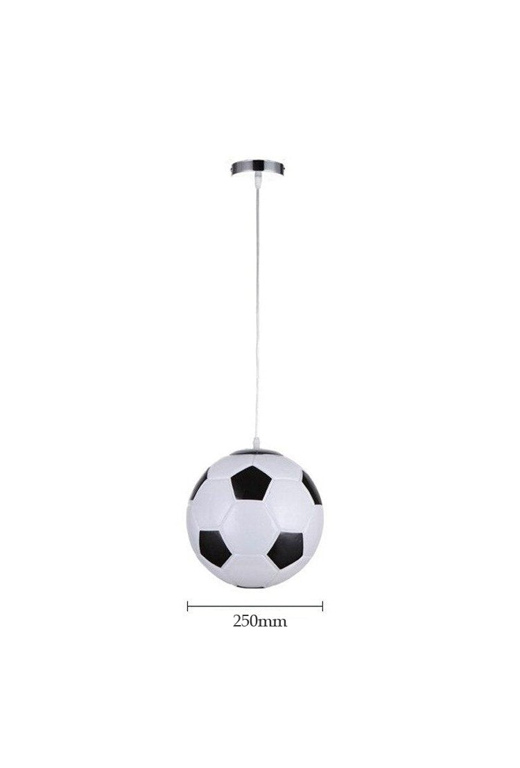 New Pendant Lights Football Glass Basketball Pendant Lamp Kitchen Hanglamp Bedroom Restaurant Children Room Decor Light Fixtures