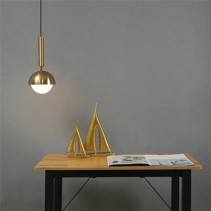 Modern Iron Art Pendent Lights LED Nordic Hanging Lamp Home Kitchen Bedside Living Room Dining Lighting Fixtures