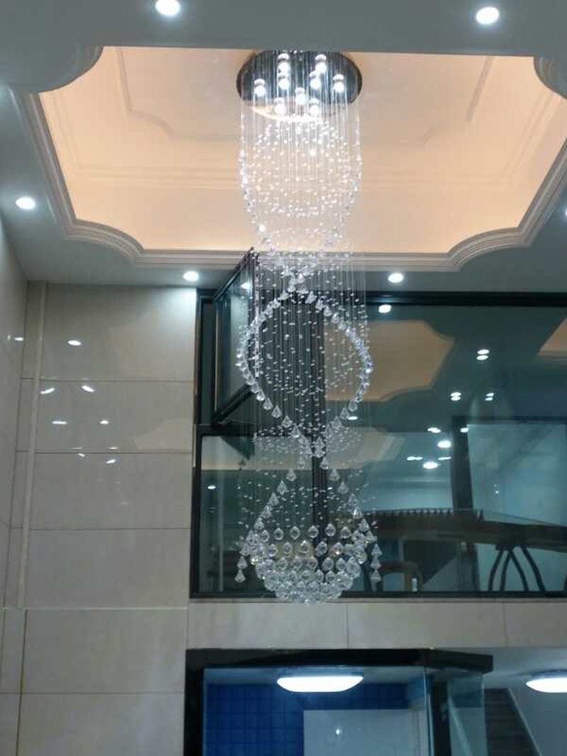 Empire Loft Classical Crystal Europe Vintage Chandelier With GU10 9 Lights For Bedroom Living Room Hotel Lobby Restaurant Store