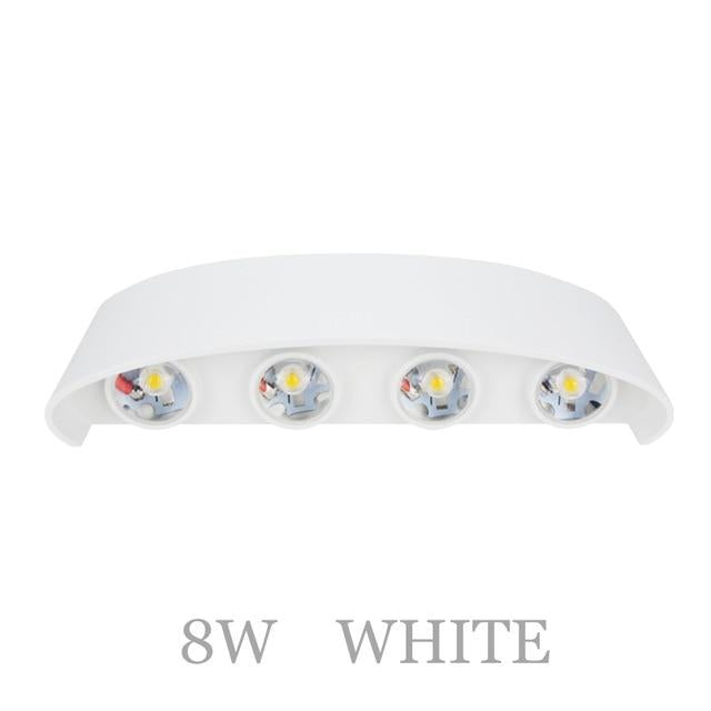 Nordic LED wall lamp Aluminum Waterproof outdoor wall lights for Porch/ /Garden /Bathroom light led luminaire 4W/6W/8W/10W /12W