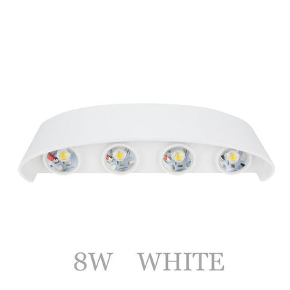 Nordic LED wall lamp Aluminum Waterproof outdoor wall lights for Porch/ /Garden /Bathroom light led luminaire 4W/6W/8W/10W /12W
