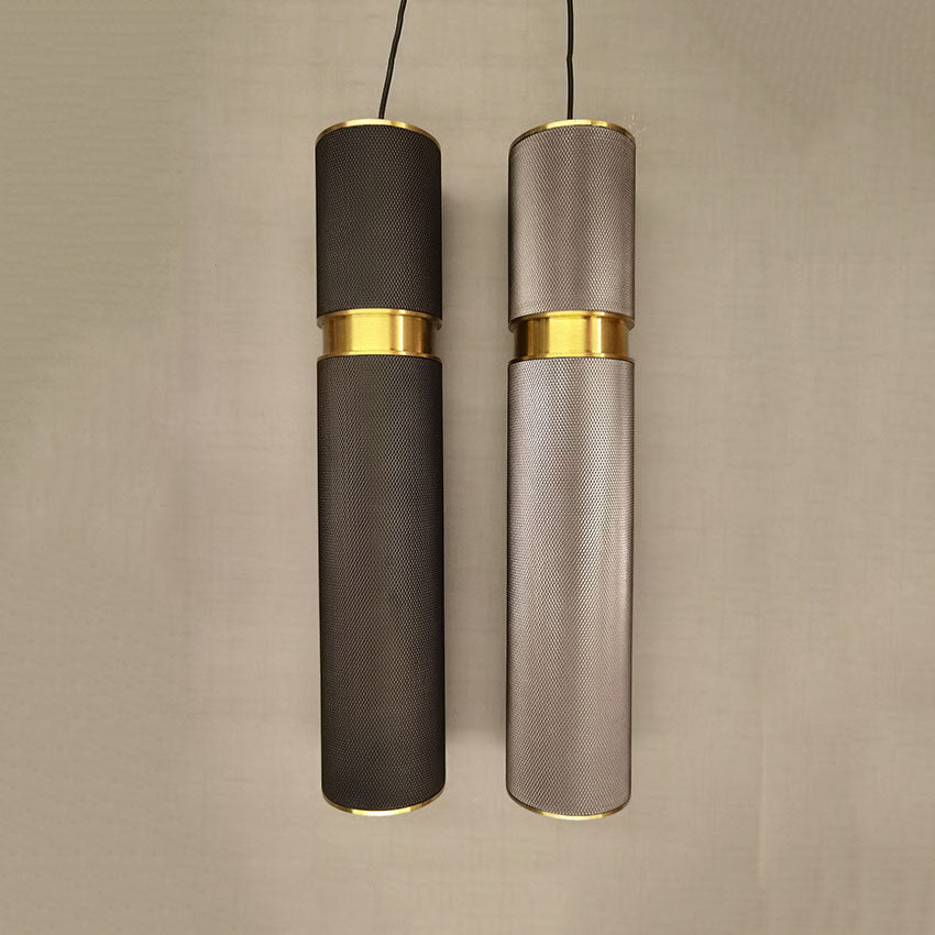 Black /gray Modern LED Pendant Lamp Aluminum Metal spotlight Fixture Living Bedroom Decor Hanging Lighting