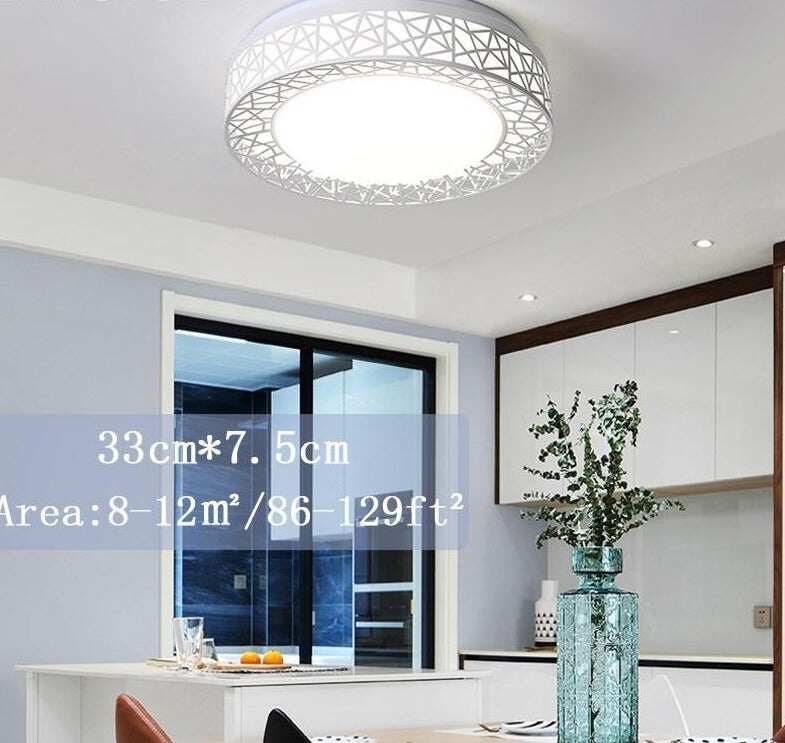 Modern Led Ceiling Light 18/24/50/70w Lamp Surfaced Mounted Living Room Lights Kithchen Fixture For Home Lighting
