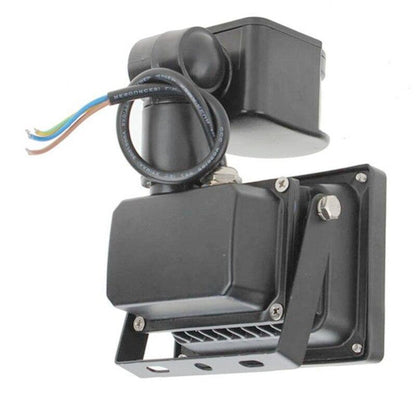 PIR 10W LED floodlight Ivanowa 12V 24V input spotlight waterproof Solar system garage security Motion Sensor Time adjustable