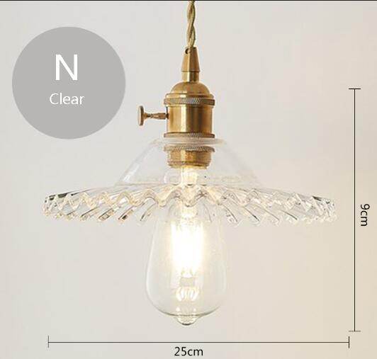 Nordic Post-modern Creative Glass Single-head E27 Pendant Light For Dining Room Living Room Bedroom Restaurant Cafe Store Window