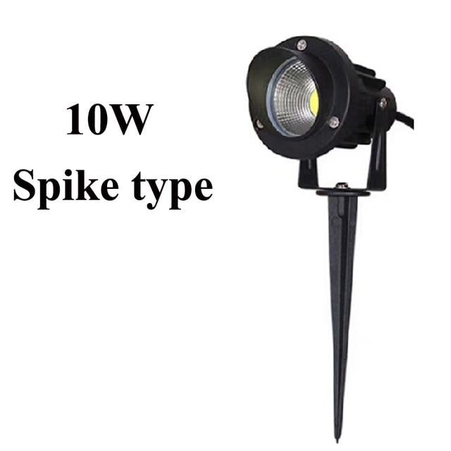 LED COB Garden lighting 3W 5W 10W Outdoor Spike Lawn Lamp Waterproof Lighting Led Light Garden Path Spotlights