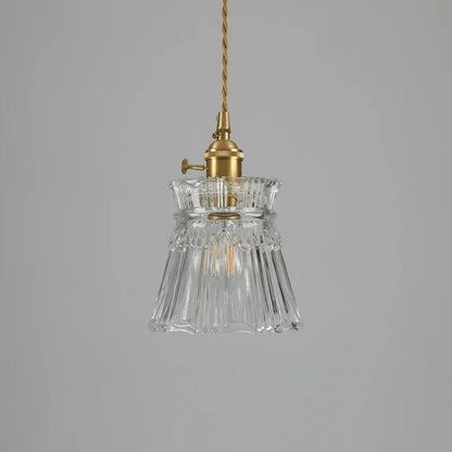 Modern Glass Pendant Light for Bedroom Kitchen Dining Room Hanging Lamp Flower Luminaire Chandelier Nordic Lighting Cafe Bar