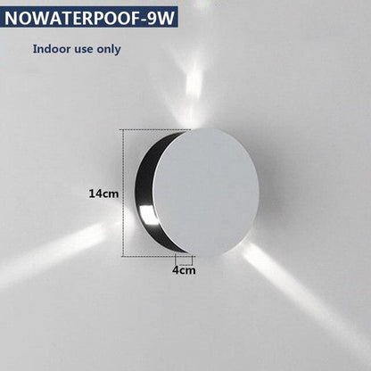 Led wall lamp bedside lamp bedroom living room wall lamp modern simple creative corridor hotel cross star wall light