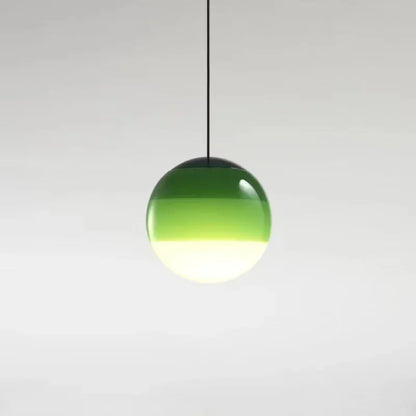 Gradient Colorful Pendant Light LED Modern Chandelier Hanging Lamps For Bedroom Living Rooms Indoor Lighting