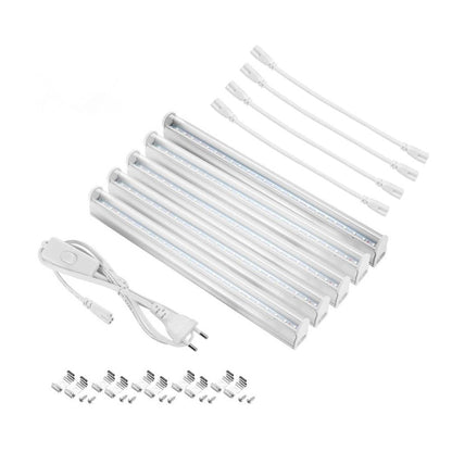 Full Spectrum Led Grow Light T5 Tube EU US Plug LED Phyto Lamps Grow LED Lamp Bar Light Hydroponic Plant Growth Light