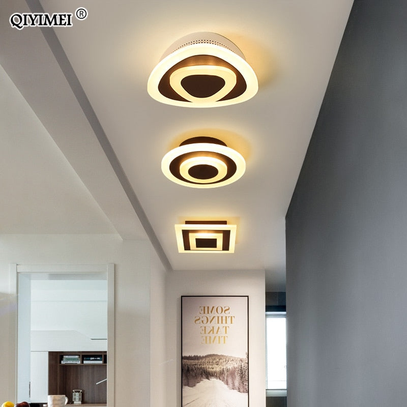 Ceiling Light Modern LED corridor Lamp For bathroom living room round square lighting Home Decorative Fixtures ping