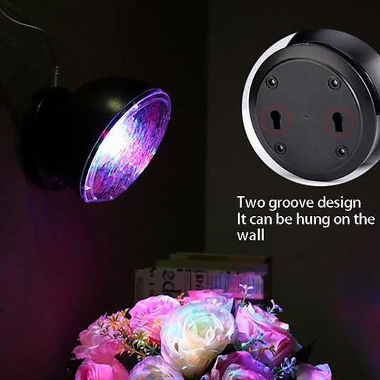 Hanging Night Light Projector Ocean Blue Sea Waves Projection Lamp With Mini Speaker Ocean Waves Night Light