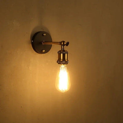 American Single Head Wall Lamp Industrial Style Retro Staircase E27 Wall Lamp