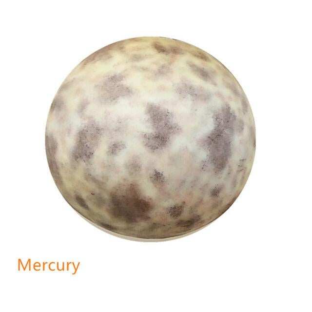 Modern Designer Creative Universe Resin Pendant Light Theme Park Child Room Living Room Hall Starry Moon Ball Pendant Lamp