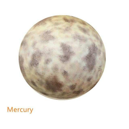 Modern Designer Creative Universe Resin Pendant Light Theme Park Child Room Living Room Hall Starry Moon Ball Pendant Lamp