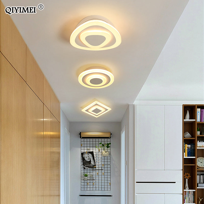 Ceiling Light Modern LED corridor Lamp For bathroom living room round square lighting Home Decorative Fixtures ping