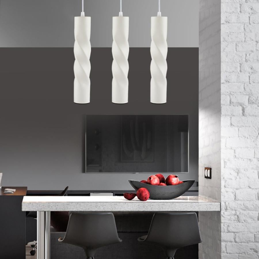 Cylinder Pipe Pendant Lights Kitchen Island Dining Room Bar Counter Lights