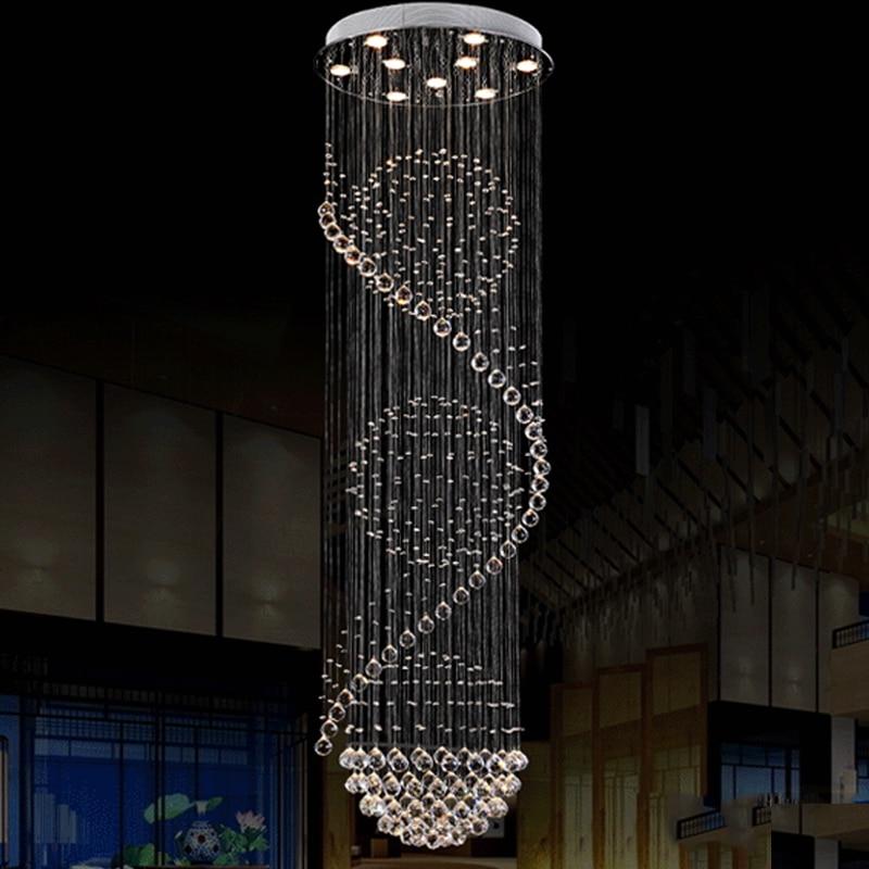Empire Vintage Chandelier Modern Loft Crystal Lamp With GU10 9 Lights Europe For Bedroom Living Room Hotel Restaurant Lobby Cafe