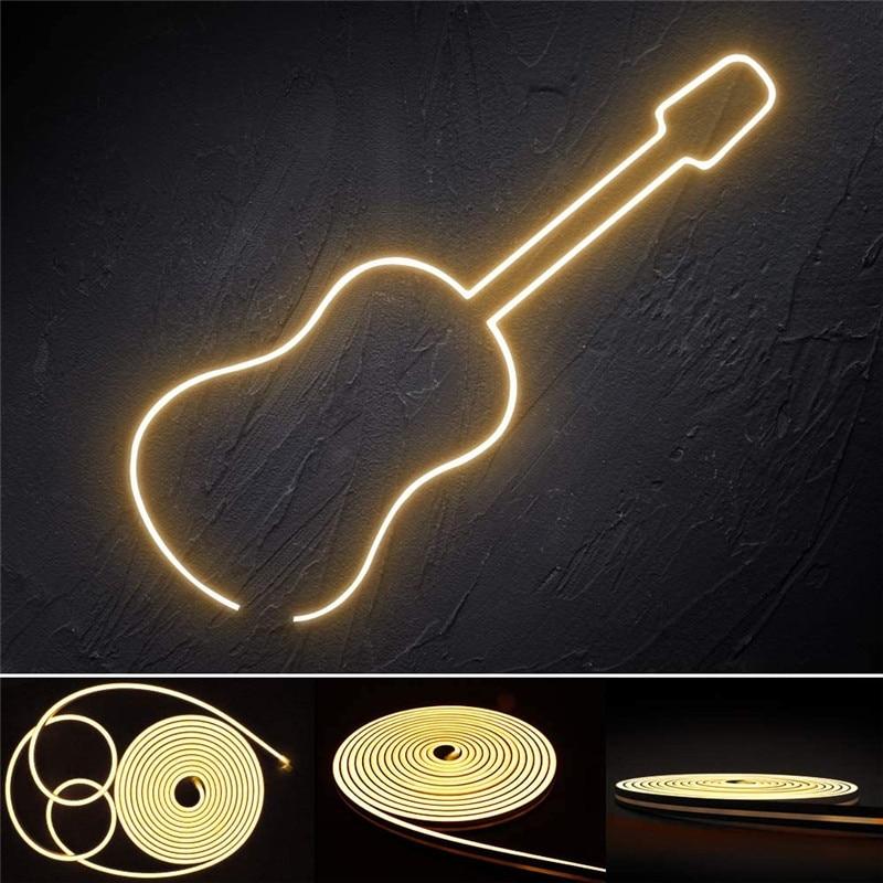 12V Led Strip Waterproof Ribbon Led Neon Light IP67 White /Warm White Red Blue Led Tape Light 2835 120Led/m Stage modeling light