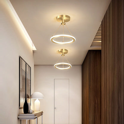 Nordic Creative Indoor Chandelier Retractable Modern Metal LED Pendant Light Hanging Lamp