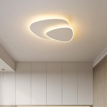 Minimalist Master Bedroom Lamp Nordic Room Lamp Modern Simple Creative Bedroom Master Lamp Triangular Pebble Ceiling Lamp