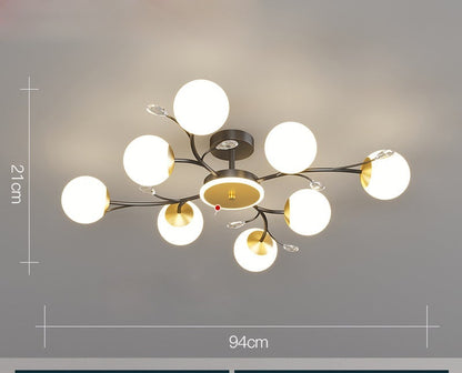 Nordic Living Room Lamp Simple Modern Atmosphere Luxury Ceiling Lamp