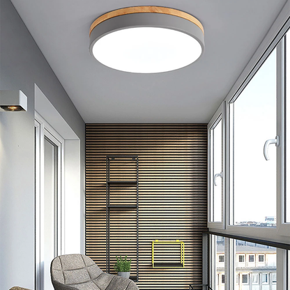 LED Ceiling Lamp Round 5cm Super Thin Surface Mounted Ceiling Light Living Room Bedroom Kitchen Macaroon Ceiling Hotel Lighting