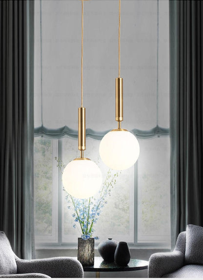 25cm Loft Nordic Pendant Lights Hanging Lamp Industrial Hanglamp Modern Brass Aluminum Suspension Dropshipping