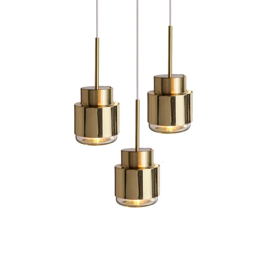 Pendant Lights Hanglamp Hanging Lamp Nordic Lamp Golden Restaurant Bedroom Bedside Metal Simple Postmodern Creative