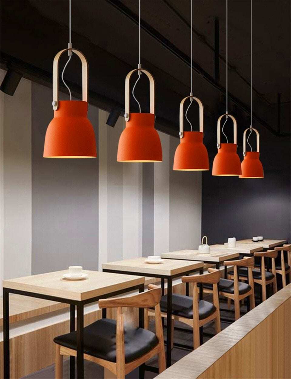 Nordic Loft LED Iron Pendant Lights Restaurant Room Bedroom pendant Lamp Home Indoor Kitchen Fixtures Lighting Luminaire