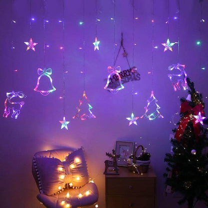 Christmas lights indoor/outdoor fairy lights Moon Star Lamp LED String Decoration for home Party Holiday lighting