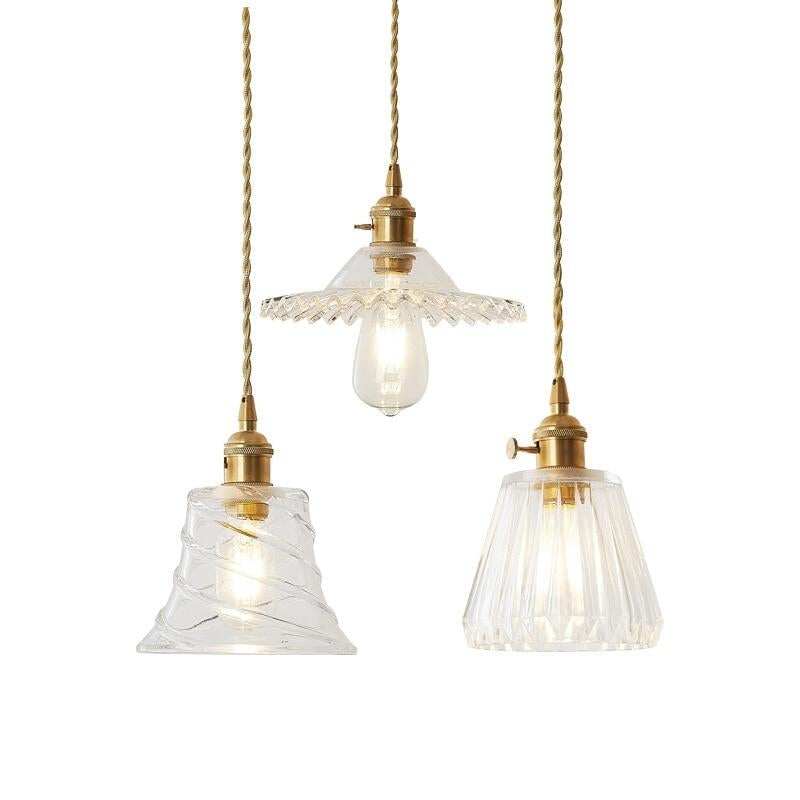Glass Modern Pendant Light Kitchen Light Fixture Dining Room Vintage Hanging Lamp Bedside Hanglamp Vintage Luminaire