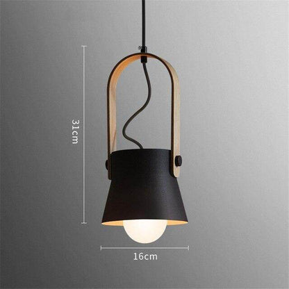 Nordic Loft LED Iron Pendant Lights Restaurant Room Bedroom Simple Hanging Lamp Home Indoor Kitchen art de pendant lamp Lighting