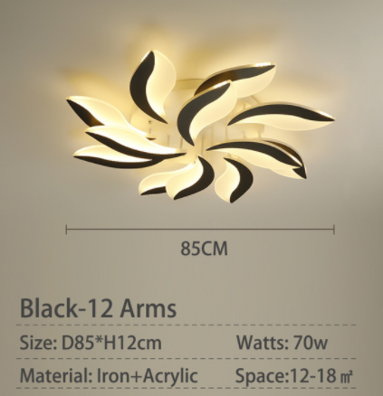 New Design Acrylic Modern Led Ceiling Lights For Living Study Room Bedroom Lampe Plafond Avize Indoor Ceiling Lamp