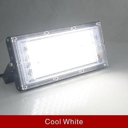 Led Flood Light 50W Outdoor Floodlight IP65 Waterproof LED Street Lamp Cold/Warm white Red Green Blue RGB Spotlight