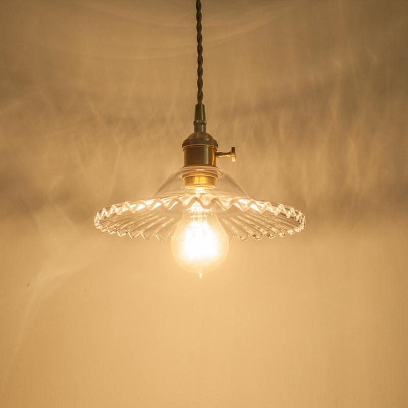 Europe Retro Novelty Glass&iron Pendant Light LED E27 With 5 Colors For Bedroom/Living Room/Bathroom/Dining Room/Restaurant