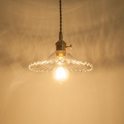 Europe Retro Novelty Glass&iron Pendant Light LED E27 With 5 Colors For Bedroom/Living Room/Bathroom/Dining Room/Restaurant