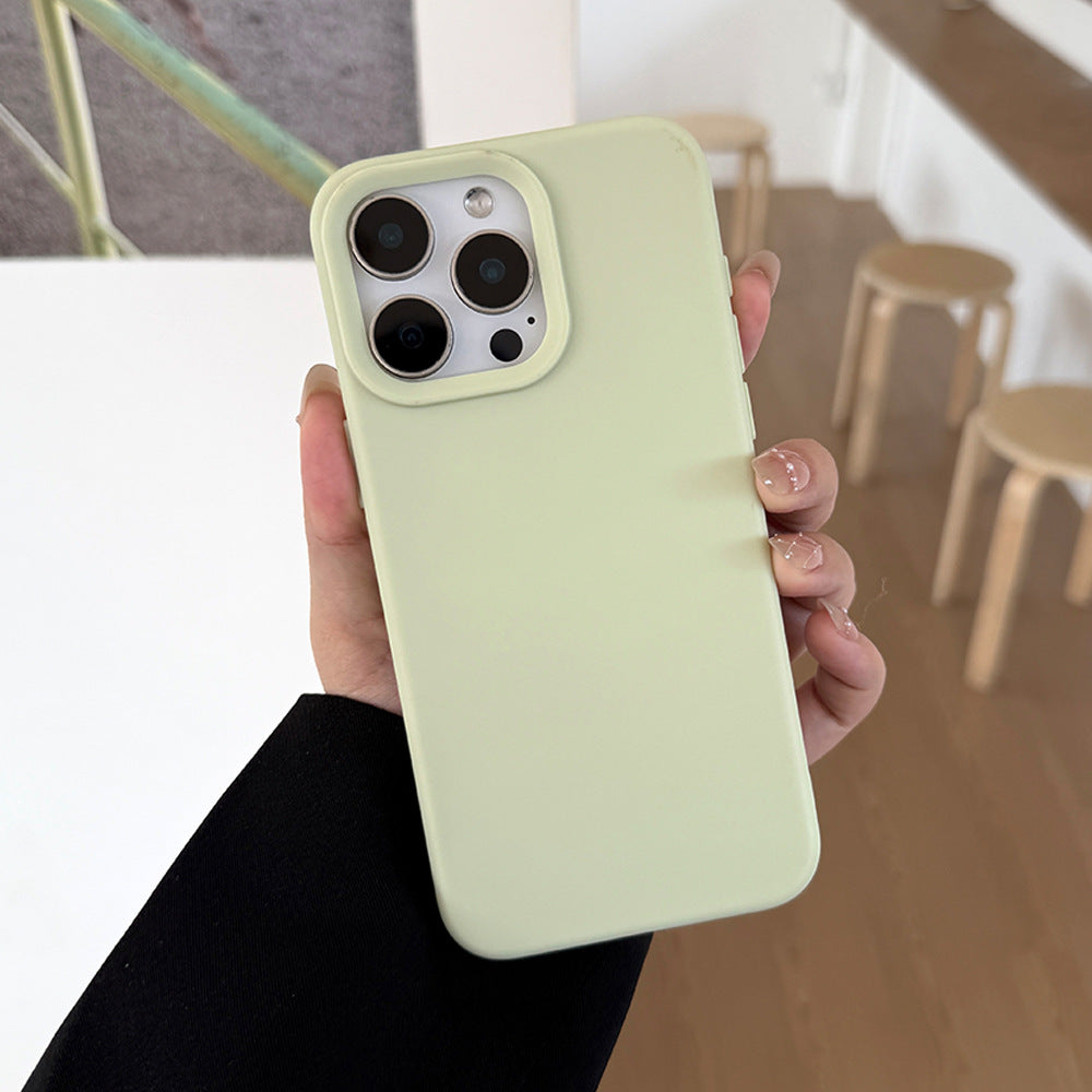 Dopamine-Inspired Silicone Solid Color Simple Fashion Phone Case for iPhone 17 Pro 16 Plus 16 Pro Max 15 14 13 12 11 Back Cover