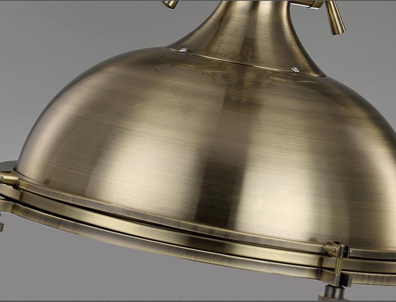 3 Style Loft Retro Industrial Hanging Hardware Metals Pendant Lamp Vintage E27 LED Lights For Kitchen Bar Coffee Light Fixtures