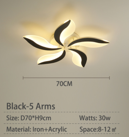 New Design Acrylic Modern Led Ceiling Lights For Living Study Room Bedroom Lampe Plafond Avize Indoor Ceiling Lamp