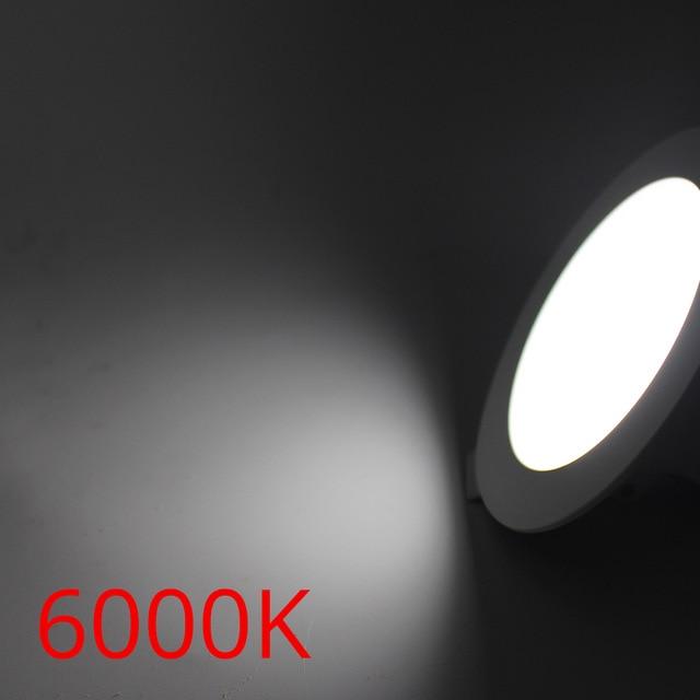 LED Recessed Downlights Ceiling Spot Lamp 3000K/4000K/6000K 3W 5W 7W 9W 12W 15W 18W  Living Room Kitchen Lamp